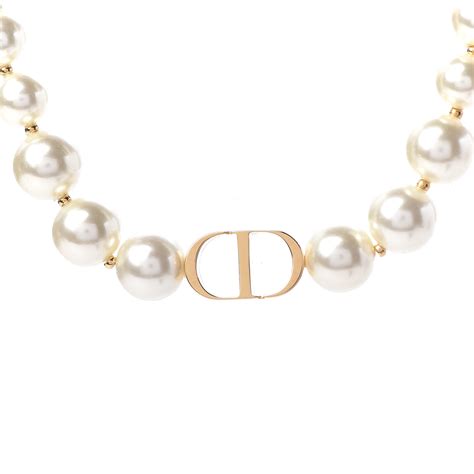 collier dior femme perle